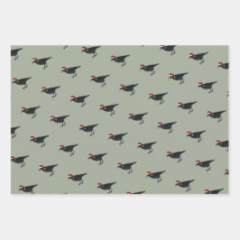 クリスマス・クロウ ラッピングペーパーシート