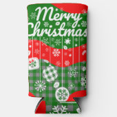 クリスマス クーラー – 白いオーナメント & メリー X'tmas (正面)