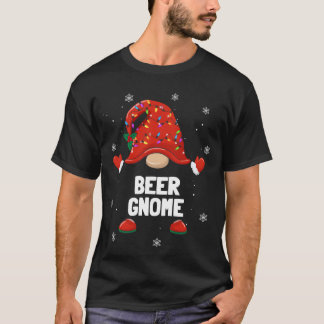 クリスマス グノーム ビール グノーム ファミリー クリスマス ヴィンテージ Tシャツ