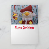 クリスマス グラフィティ クリスマスカード 案内状 (内部)