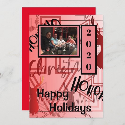 クリスマス・グラフィティ シーズンカード (正面/裏面)