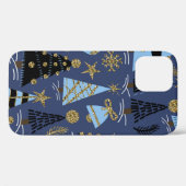 クリスマス・グリッターの木、ベル Case-Mate iPhoneケース (裏面 (横))