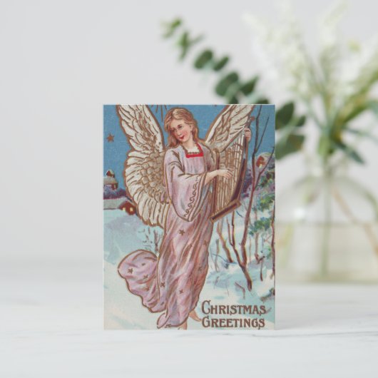 クリスマス・グリーティング・エンジェル シーズンポストカード (スタンド正面)