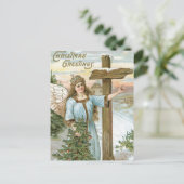 クリスマス・グリーティング・エンジェル シーズンポストカード (スタンド正面)