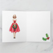 クリスマス グリーティング カード (内部)