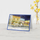 クリスマス・グリーティング・カード カード (黄色い花)