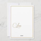 クリスマス・グリーティング・ジョイ・フォト シーズンカード (裏面)