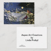 クリスマス・グリーティング・ノーテカード ノートカード (正面/裏面)