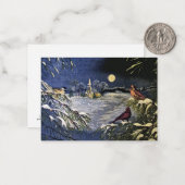 クリスマス・グリーティング・ノーテカード ノートカード (正面/裏面インサイチュ)