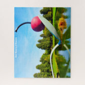 クリスマス・グリーティング・ミネソタ。ジグソーパズル ジグソーパズル (縦)