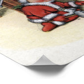 クリスマス・グリーティング・リトル・キッズ ポスター (角)