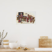 クリスマス・グリーティング・リトル・キッズ ポスター (キッチン)