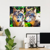 クリスマス・グリーティング・リーダー ポスター (ホームオフィス)