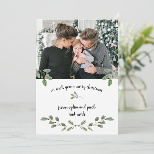 クリスマス・グリーナリー |シンプル水数々の色 シーズンカード (スタンド正面)