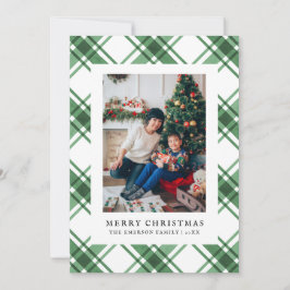 クリスマス グリーン プライド フラット ホリデー カード