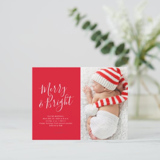 クリスマス・グリーン・ホリデー生誕発表会 ポストカード (スタンド正面)