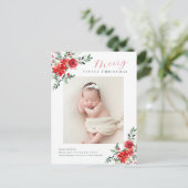 クリスマス・グリーン・ホリデー生誕発表会 ポストカード (スタンド正面)