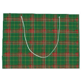 クリスマス グリーン 赤 プライド 大型 ギフト バッグ ラージペーパーバッグ (裏面)