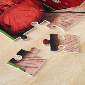 クリスマス-グレート・ピレニーズのラブラドールX - Ginny ジグソーパズル (側面)