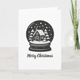 クリスマス・グローブ カード
