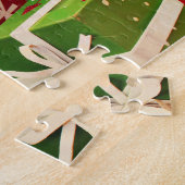 クリスマス-ケアーン・テリア- Roxy ジグソーパズル (側面)