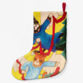 クリスマス・ケルブ・エンジェル・キャッツ スモールクリスマスストッキング (裏面)