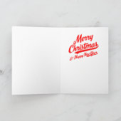 クリスマス ケレル ポストカード (内部)