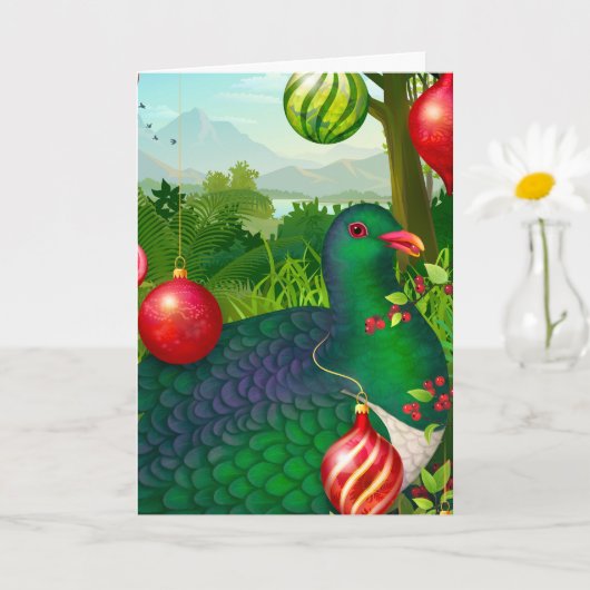 クリスマス ケレル ポストカード (小さな植物)