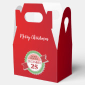 クリスマス・ゲーブルビーボックスまで開かない フェイバーボックス (オープン)