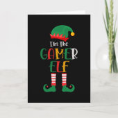 クリスマス ゲーマーエルフ マッチング カード (正面)