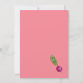 クリスマス·コスモポリタン·招待状 招待状 (裏面)