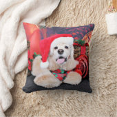 クリスマス-コッカースパニエル- Tobey クッション (ブランケット)