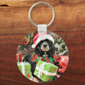 クリスマス – コックパオ – Baxter キーホルダー (正面)