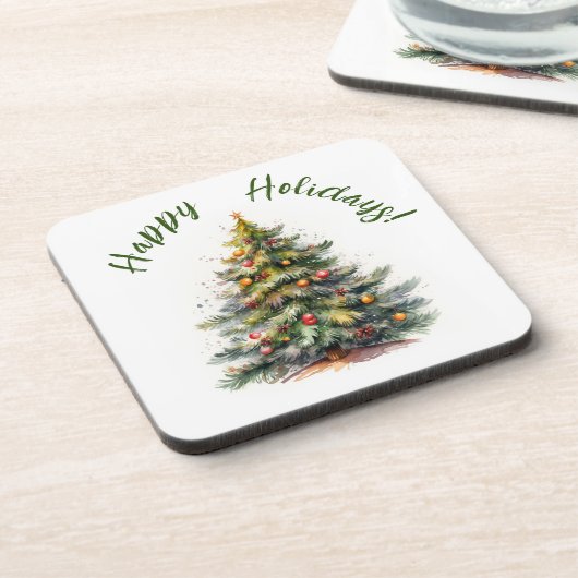 クリスマス コースター (左側)