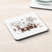 クリスマス・コースター コースター (左側)