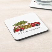 クリスマス・コースター コースター (左側)