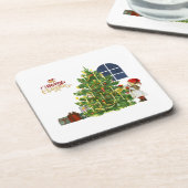 クリスマス・コースター コースター (左側)
