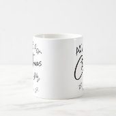 クリスマス コーヒーマグカップ (中央)