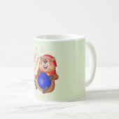 クリスマス コーヒーマグカップ (正面右)