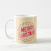 クリスマス コーヒーマグカップ (左)