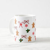 クリスマス コーヒーマグカップ (正面左)