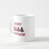 クリスマス コーヒーマグカップ (正面左)