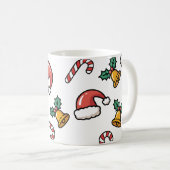 クリスマス コーヒーマグカップ (正面右)