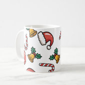 クリスマス コーヒーマグカップ (正面左)