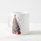 クリスマス コーヒーマグカップ (正面左)