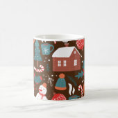 クリスマス コーヒーマグカップ (中央)