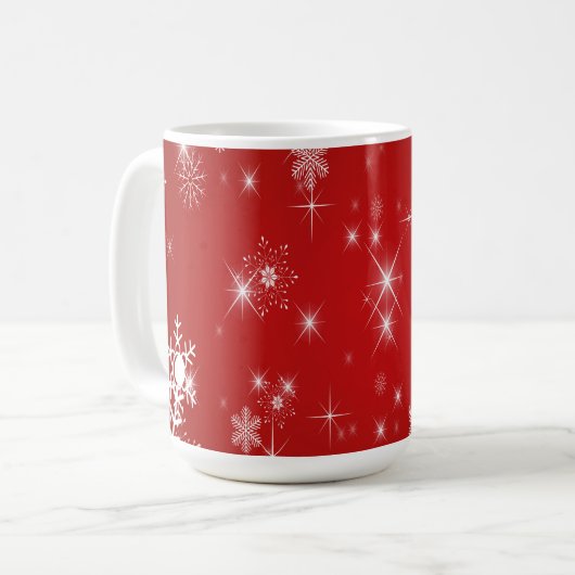 クリスマス コーヒーマグカップ (正面左)