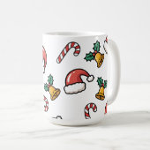 クリスマス コーヒーマグカップ (正面右)
