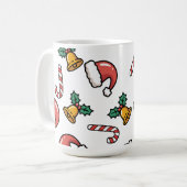 クリスマス コーヒーマグカップ (正面左)