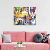 クリスマス・コーラス キャンバスプリント (インサイチュ (リビング))